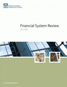 FSR - June 2011 Financial System Review - June 2011
