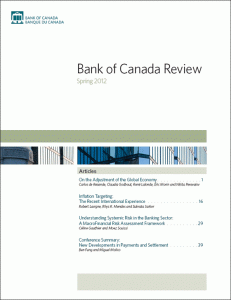 Bank of Canada Review - Spring 2012