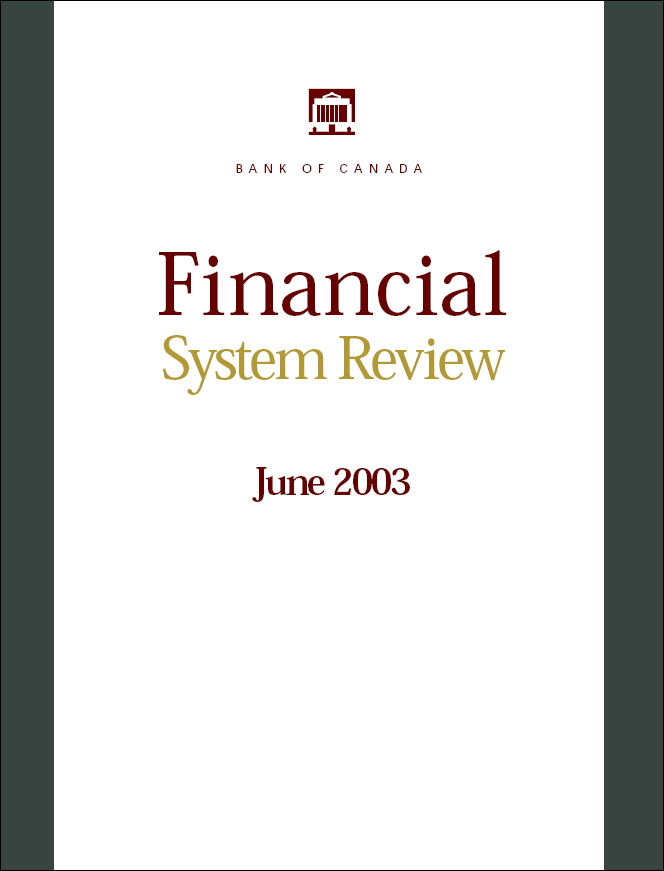 Financial System Review - June 2003