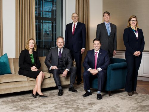 Members of the Governing Council and the Chief Operating Officer.