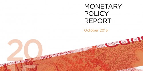 Monetary Policy Report - October 2015