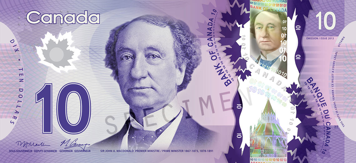 5 Canadian Dollars banknote (Frontier Series) - Exchange yours today