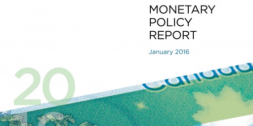 Monetary Policy Report - January 2016