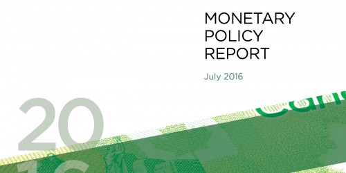 Monetary Policy Report - July 2016