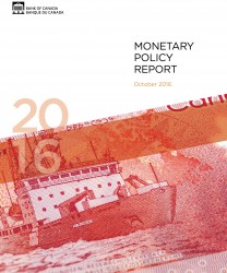 Monetary Policy Report - October 2016