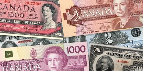 Canadian Money Conversion Chart