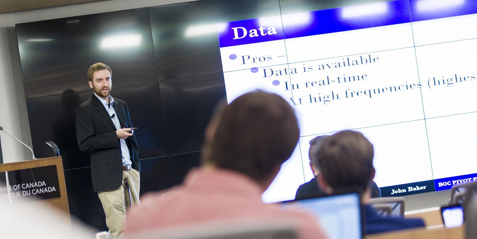 John Baker, PhD candidate at the University of Waterloo