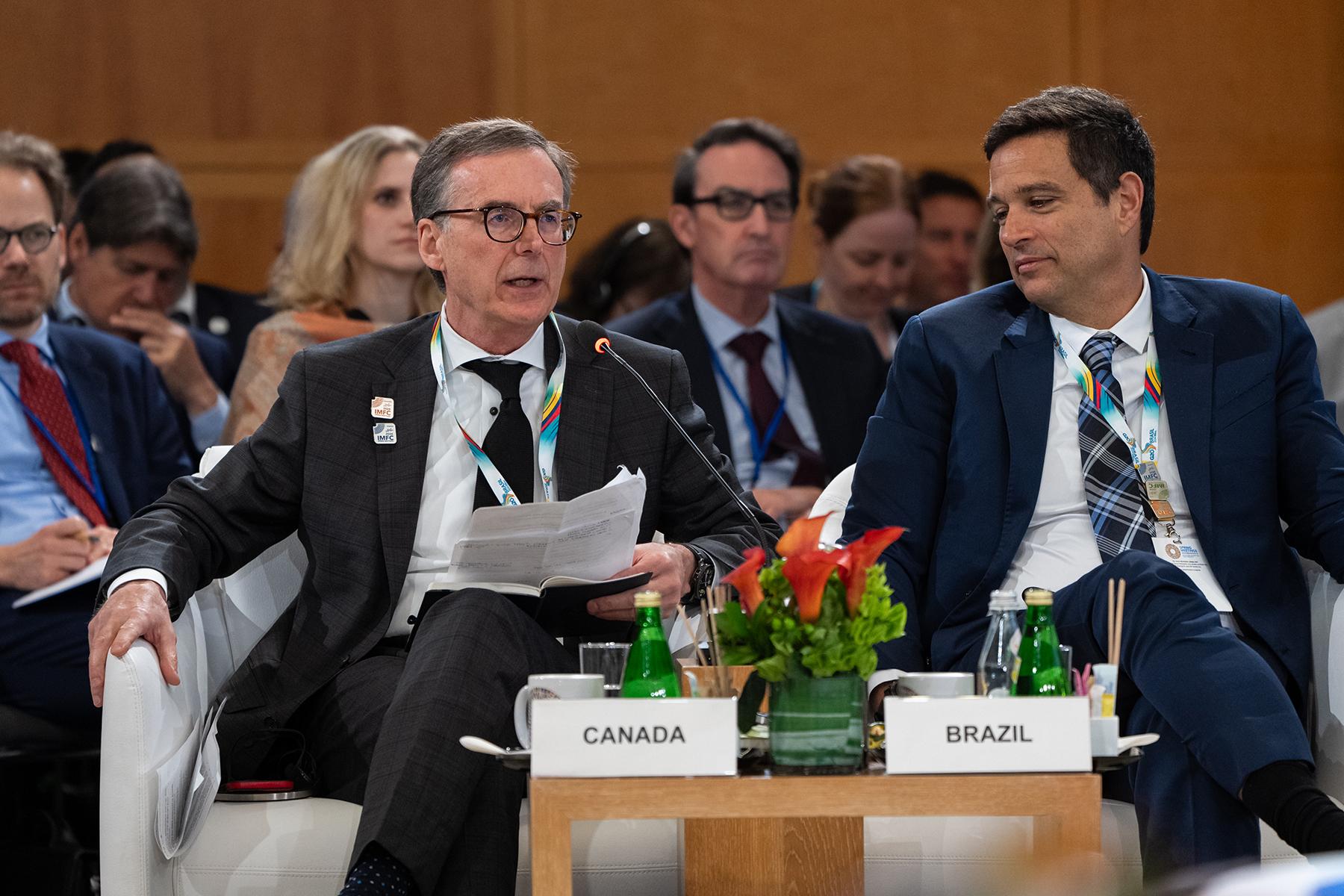 International Monetary and Financial Committee plenary session Governor Tiff Macklem speaks at the International Monetary and Financial Committee plenary session during the 2024 Spring Meetings of the International Monetary Fund and World Bank Group.