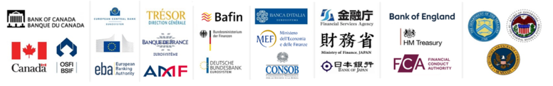 G7 Cyber Expert Group Logos for members of the G7 Cyber Expert Group